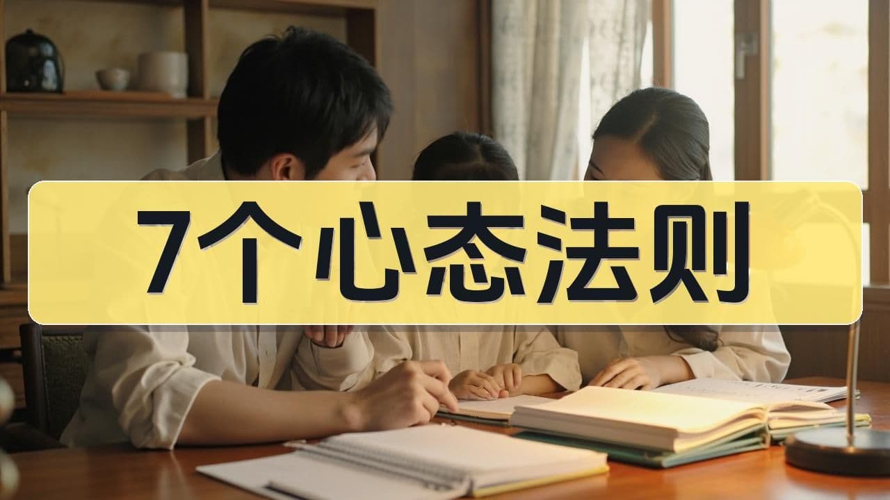 小升初衔接关键期：过来人总结的7个心态法则