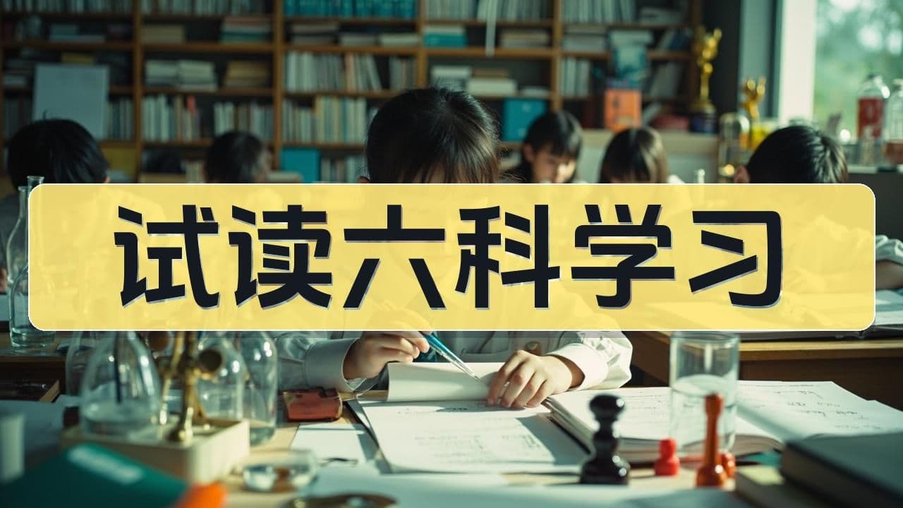 试读阶段六门学科备考指南