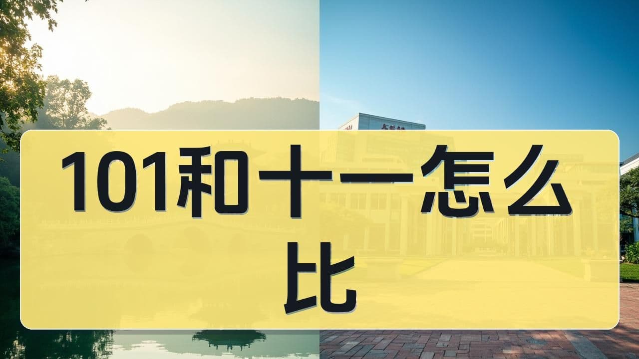 八少八素与101中学、十一学校:优质升学备选路径怎么比
